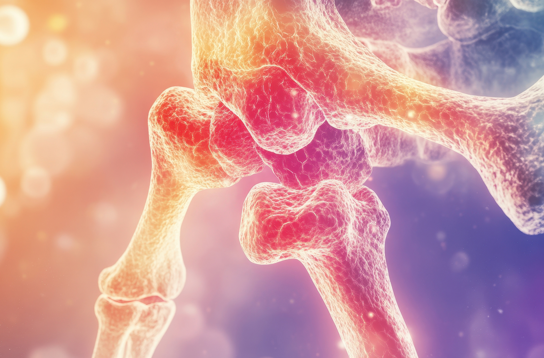 A banner image of an infrared bone scan