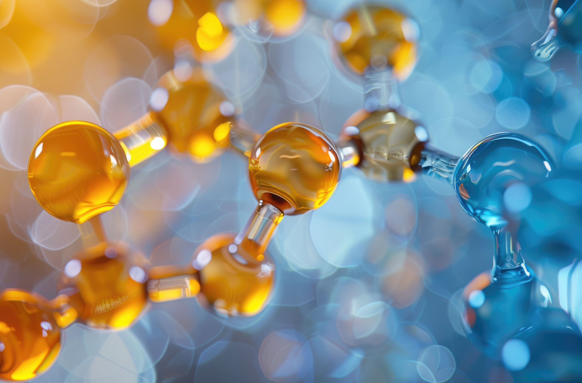 An AI-generated banner image of a lipid and GLP-1 molecules.